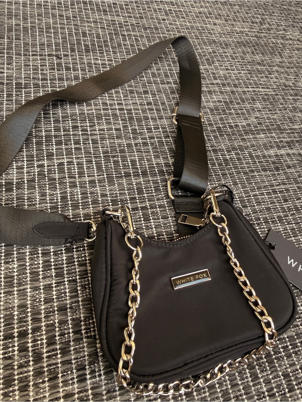White Fox Boutique Gigi mini nylon bag